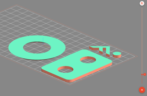 Compass slicer view multiple parts