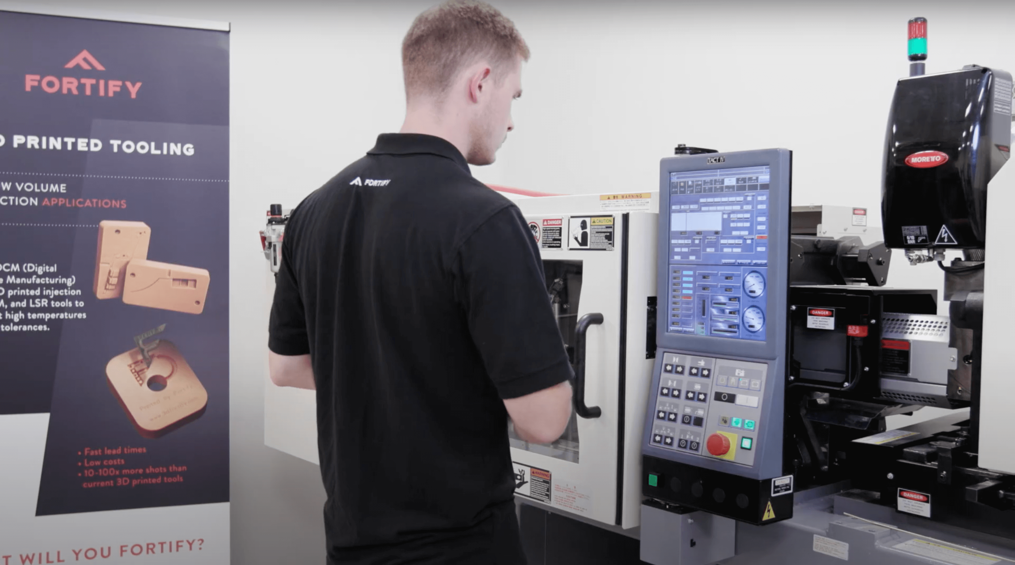 Ben and Molding Press
